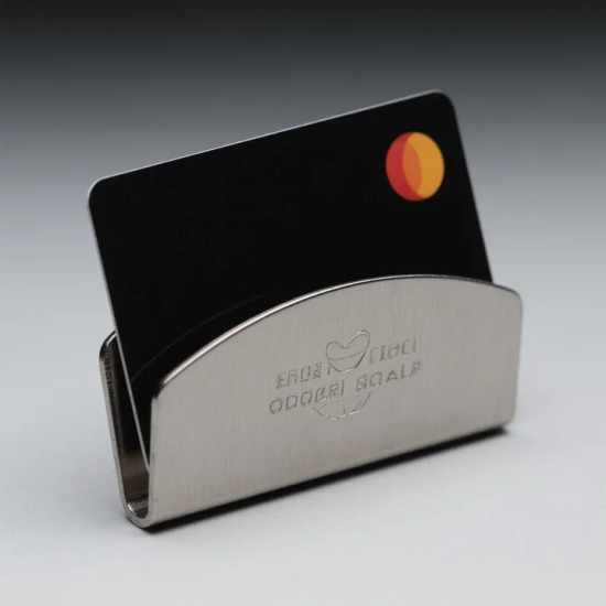 Triangle Metal Card Holders